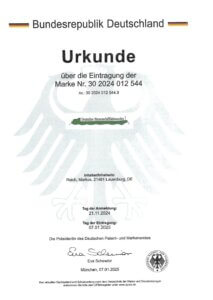 Urkunde Patentamt