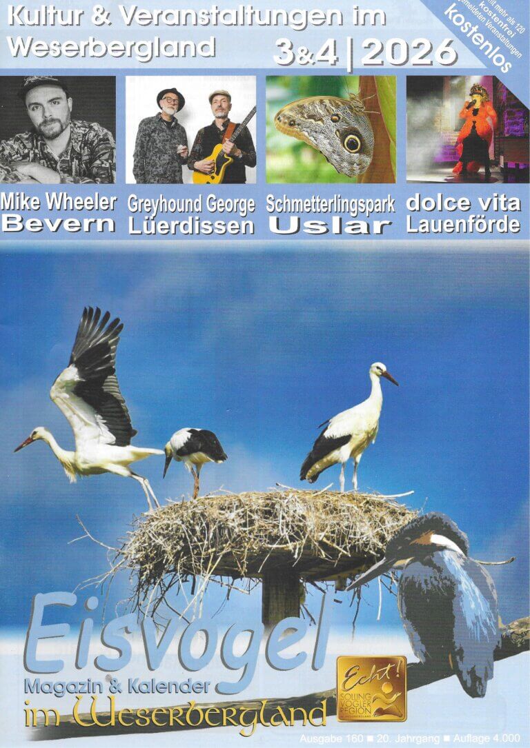 Überregionale Zusammenarbeit mit Magazin EISVOGEL